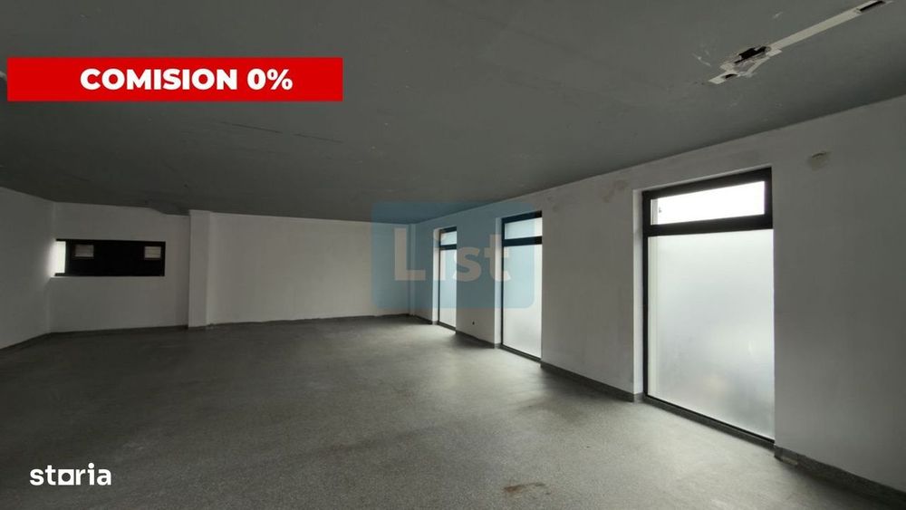 Spațiu comercial finisat de vanzare in Borhanci |