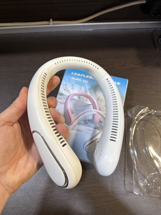 Преносим вентилатор за врат (Neck Fan) – тих и мощен