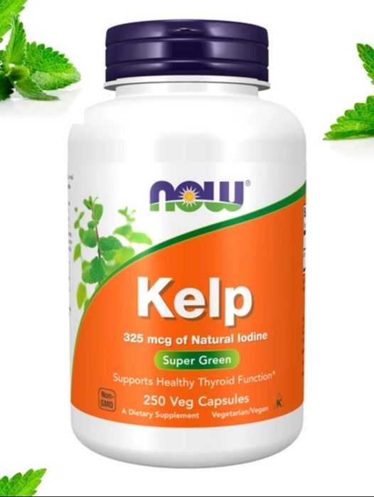 NOW Foods, Kelp, 325 mkg, 250 ta