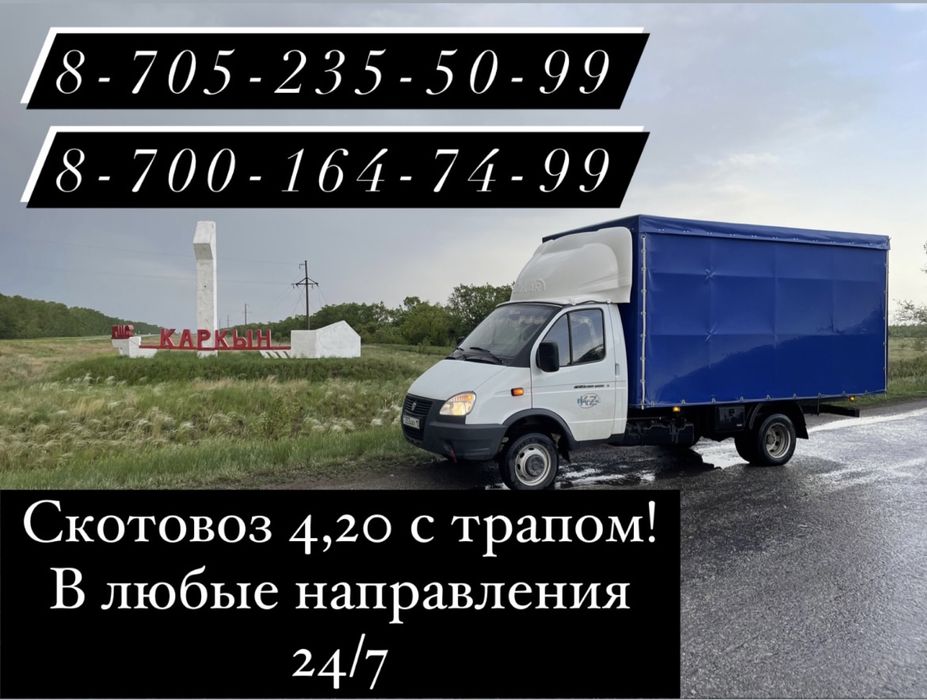 Скотовоз мрс,крс,лошади