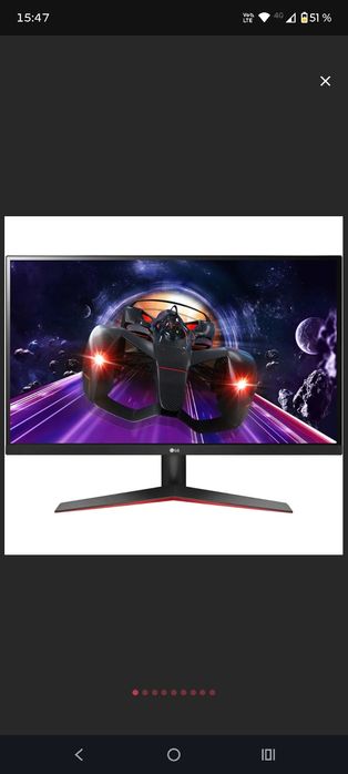 Monitor lg 24 inchi