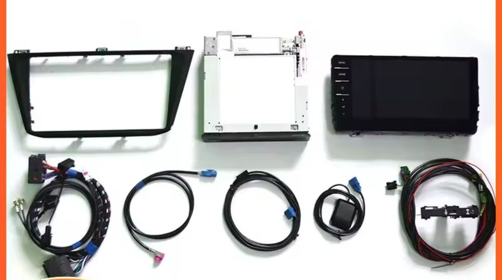 Vând Mib2.5 Unitate multimedia 5F Display 9.2 Vw Rama adaptoare, usb,