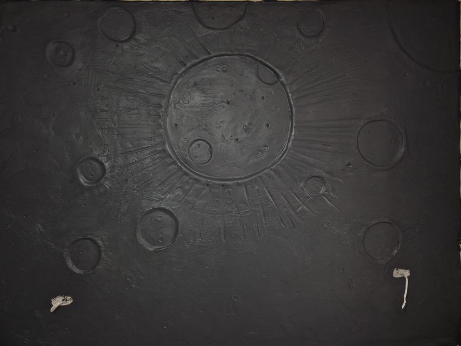 Vrei perete decorativ, perete roca, perete luna, vopsea decorativa