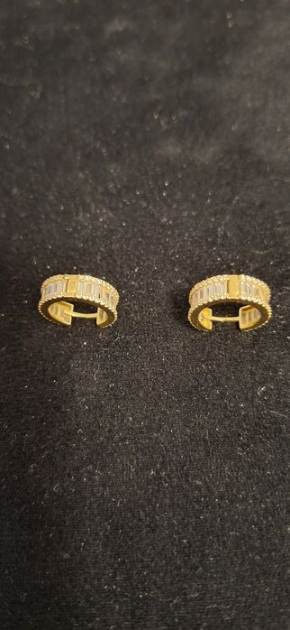 Cercei de aur 14 k superbi