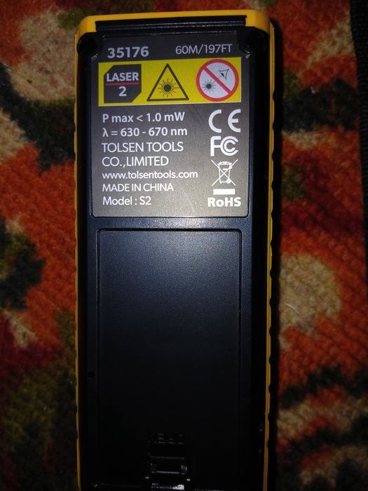 Tolsen lazerni dalinomer