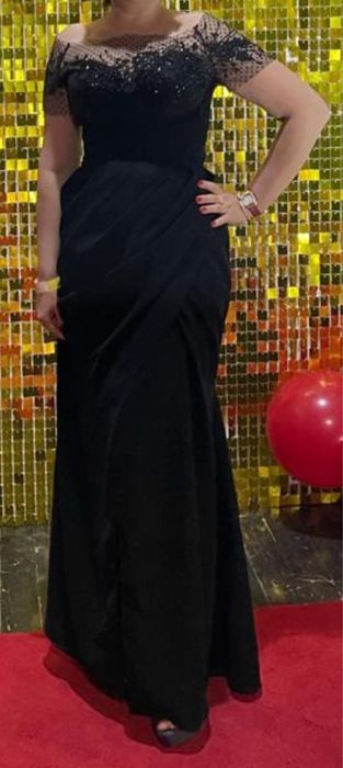 Платье черное вечернее