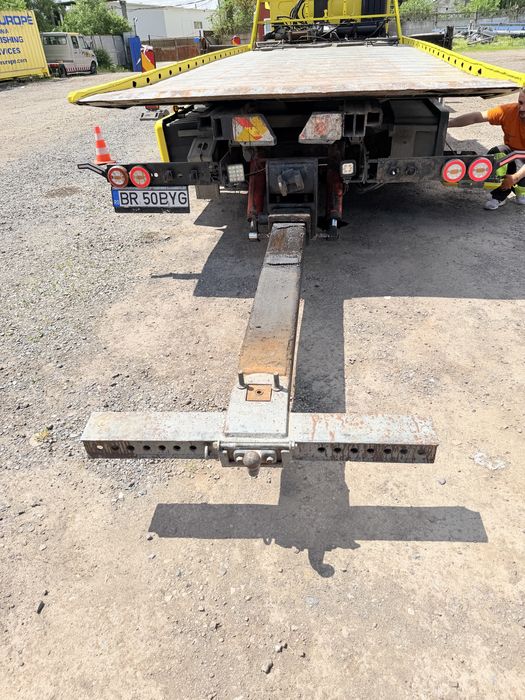 Platforma hydraulica cu Macara ,Furca