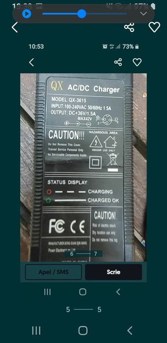 Se vinde încărcător