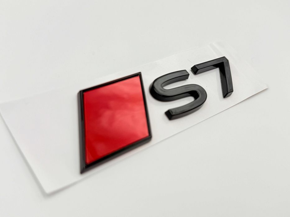 Emblema AUDI S7 spate negru NOU