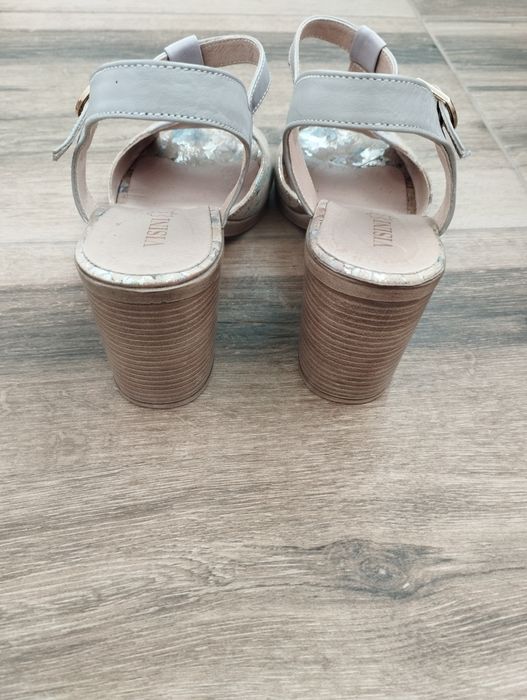 Дамски сандали, естествена кожа, размер 38