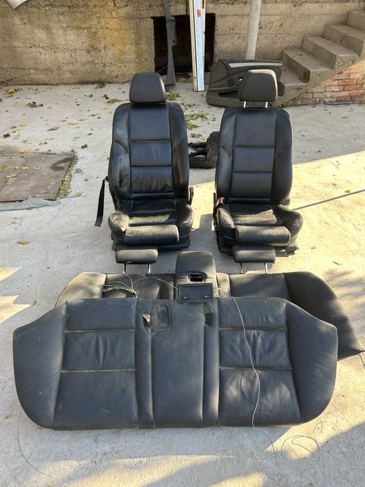 Ел рекаро с подгрев и отзад BMW E60