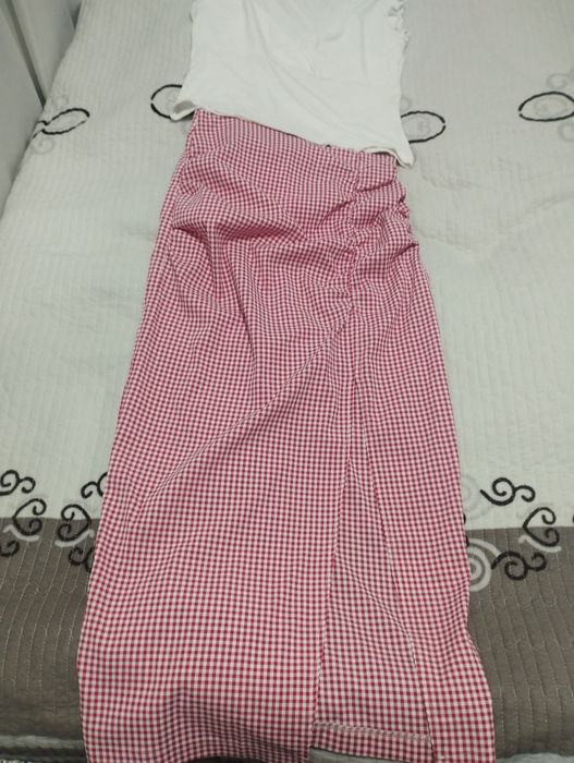 Юбка и топик  летний