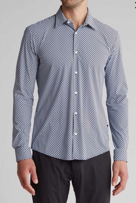 Мъжка риза Boss Slim Fit P-ROAN-kent Shirt - М
