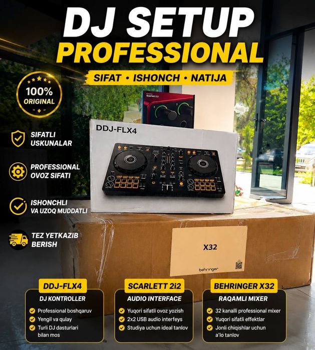 Pioneer DDJ-FLX4 — DJ-контроллер