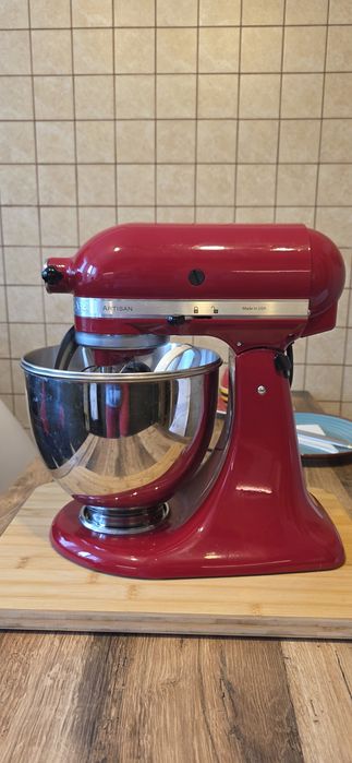 Mixer robot KitchenAid 4.8 litri empire red accesorii garantie 2030
