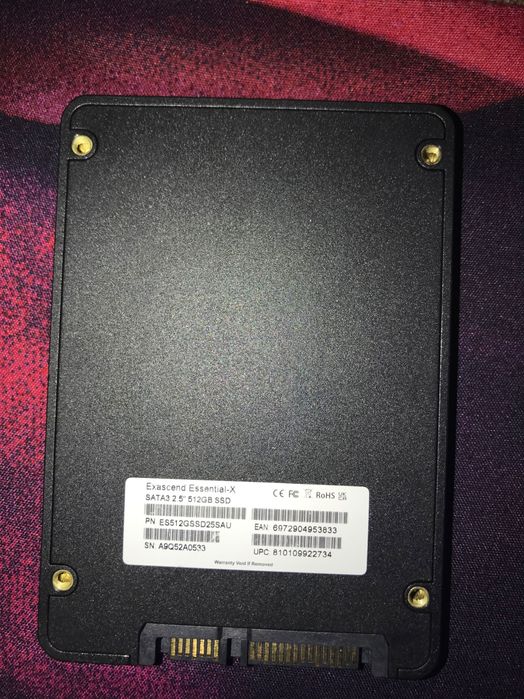 Продам SSD на 512 гб