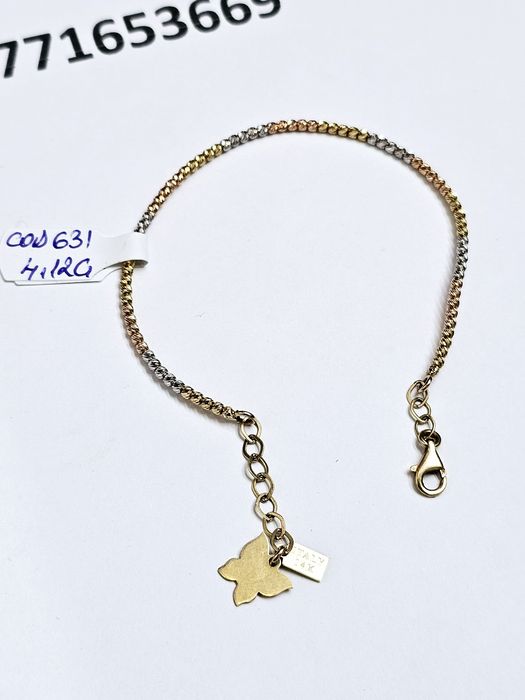 Vand bratara din aur 14 k 4.12 cod 631