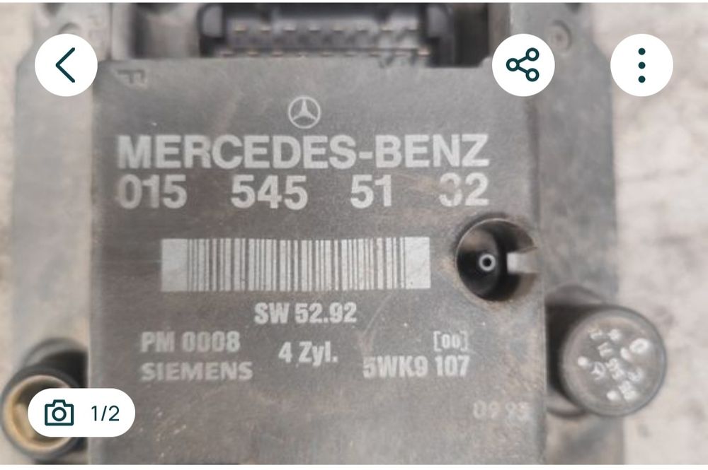 Комутатор на mercedes c180/0185451132 на  bosch и0155455132 на siemens
