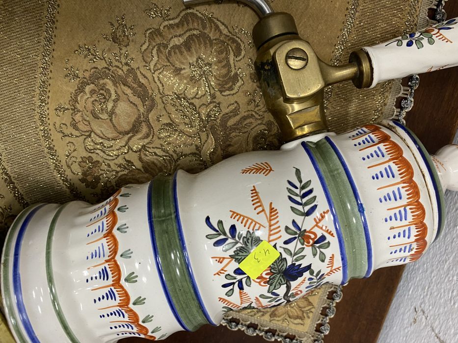 Порцеланов френски кран за бира с месингова ръчка