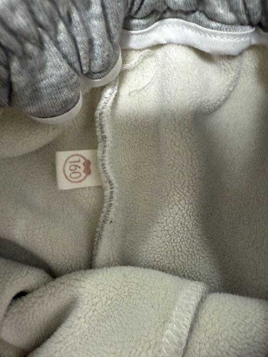 Серое теплое трико