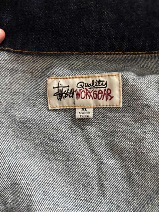 Geaca de blugi Stussy City link denim