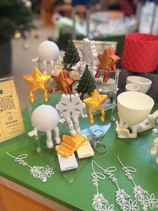 Ornamente de Crăciun 3D