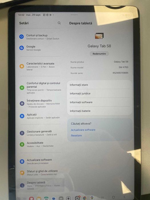 Samsung Galaxy Tab S8 11” 8GB/128GB Wi-Fi + S Pen + cutie