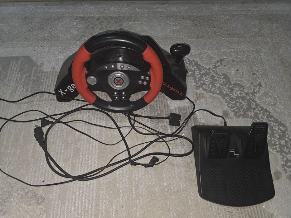 Игровой руль, для приставок