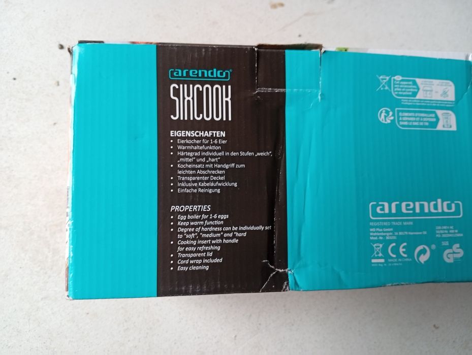 Aparat de fiert oua profesional.Nou