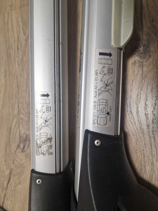 Bare transversale OEM Audi A3/S3 8P coupe (3 uși)