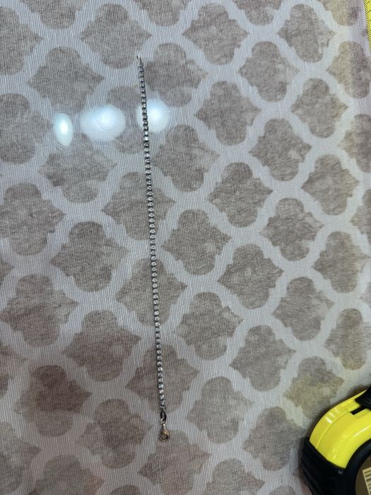 Bratara din aur alb  model Tenis 2,9 grame 14 karate 300 lei pe gram