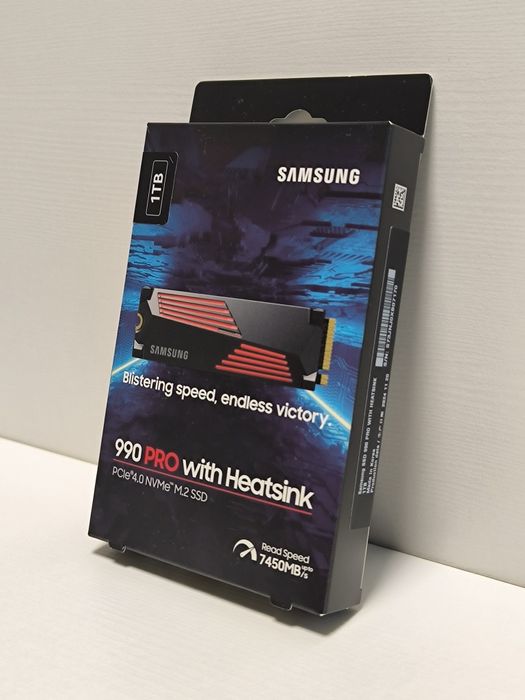 Samsung 990 PRO Heatsink 1 TB M.2 PCIe 4.0 NVMe SSD диск