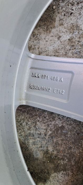 Vând jante al  vw 16  originale
