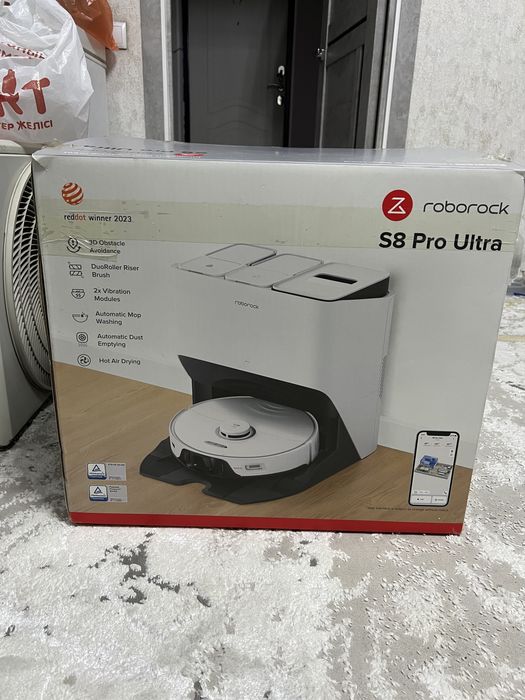 Робот-пылесос Roborock S8 Pro Ultra белый
