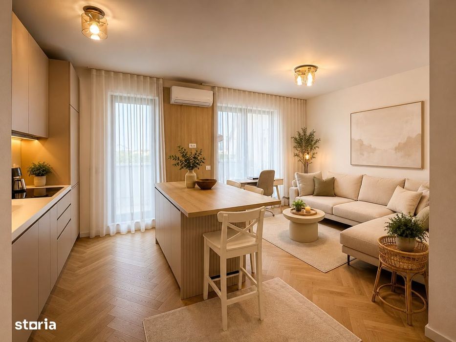 2 Camere|Tip Penthouse|Terasa|Parcare| Bloc 2025 | Parcare Subterana