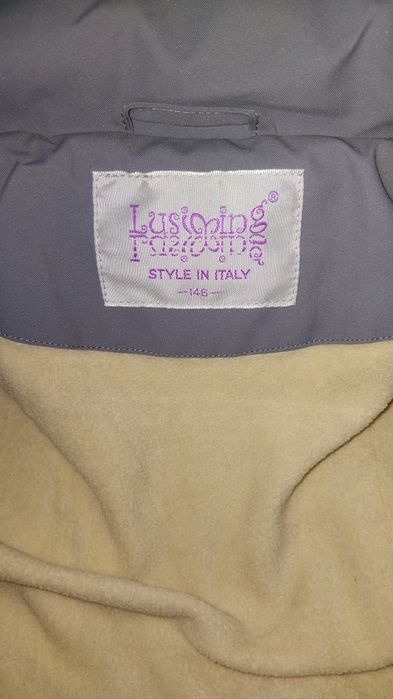 Пуховик на девочку, зимний.