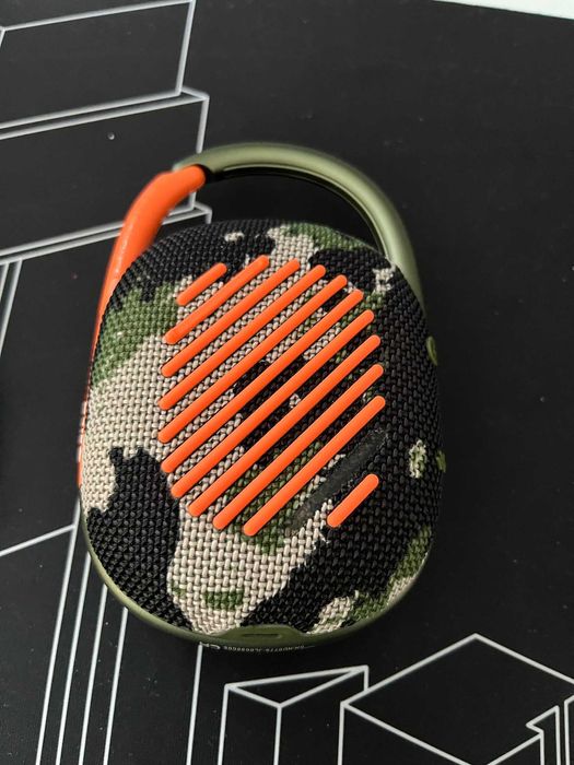 Boxa portabila JBL Clip 4, Bluetooth, IP67, Camuflaj
