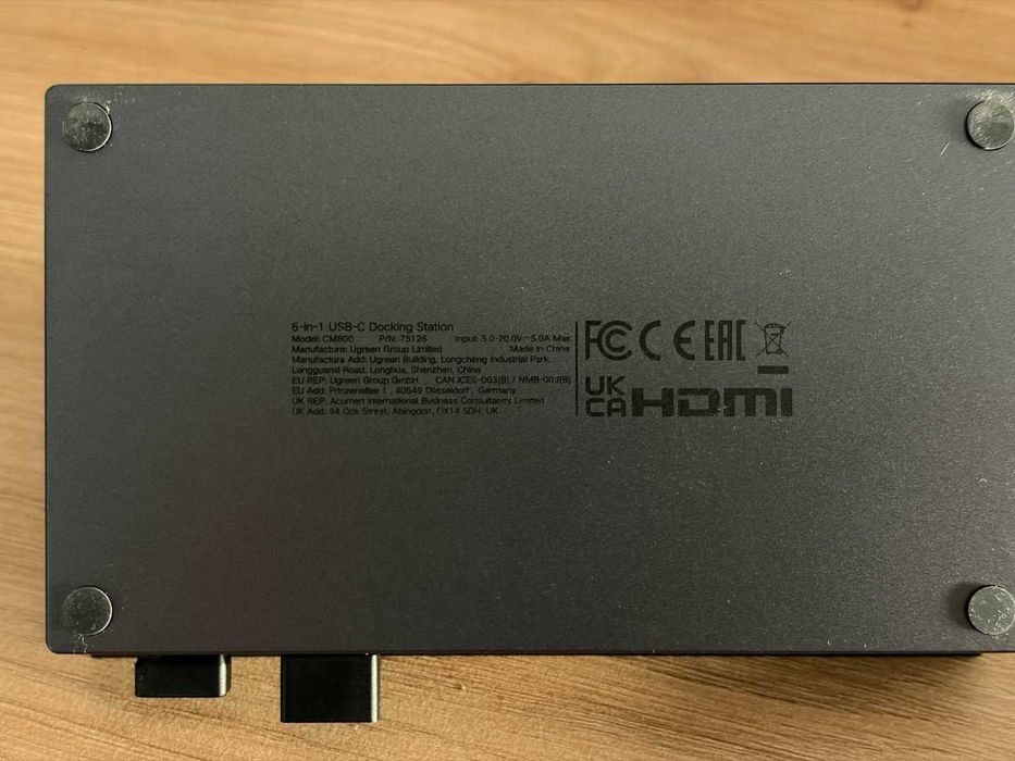 Dock UGREEN 6-în-1 USB-C CM800 pentru Steam Deck
