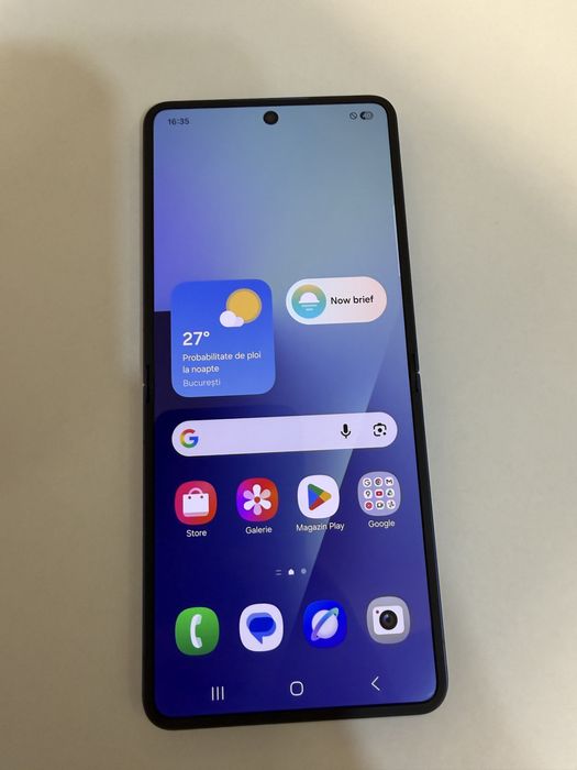 Samsung Galaxy Z Flip 7 Blue Shadow Impecabil