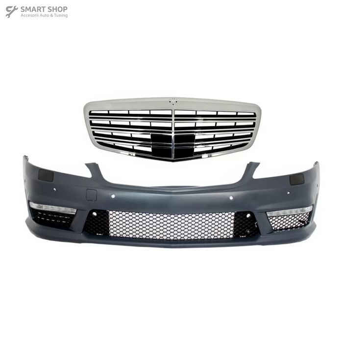 Bara Fata cu Grila Centrala Mercedes S-Class W221 (2005-2012) S63 S65