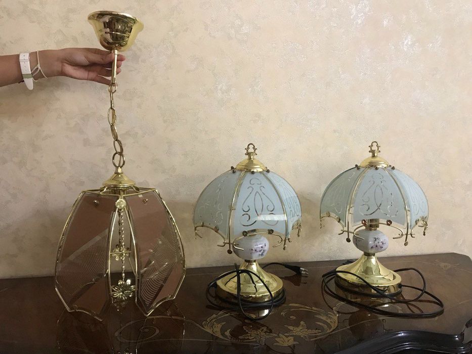 Люстра на одну лампочку