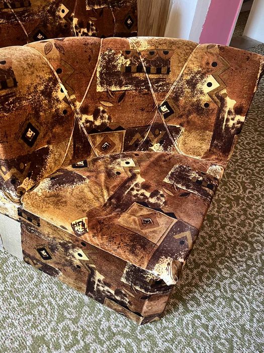 Ъглов разтегателен диван