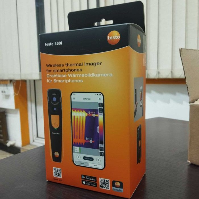 testo 860i - беспроводной тепловизор для смартфонов