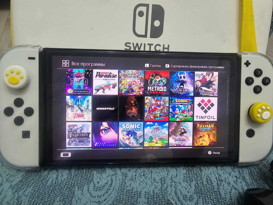 Приставка игровая Nintendo switch oled
