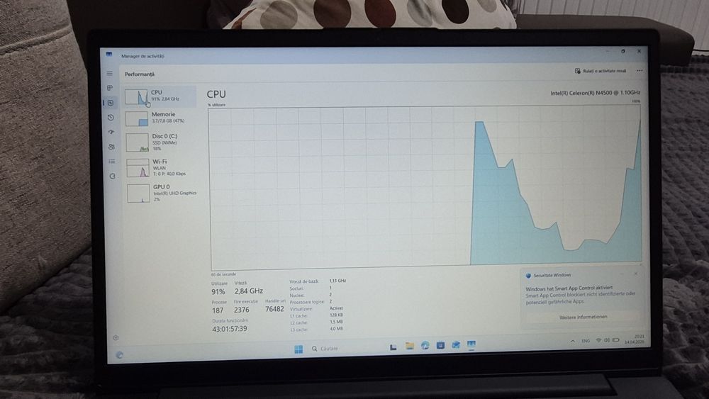 Laptop Lenovo V15 G2 IJL