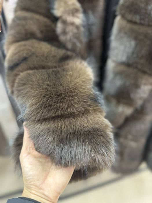 Эко шуба под собольь