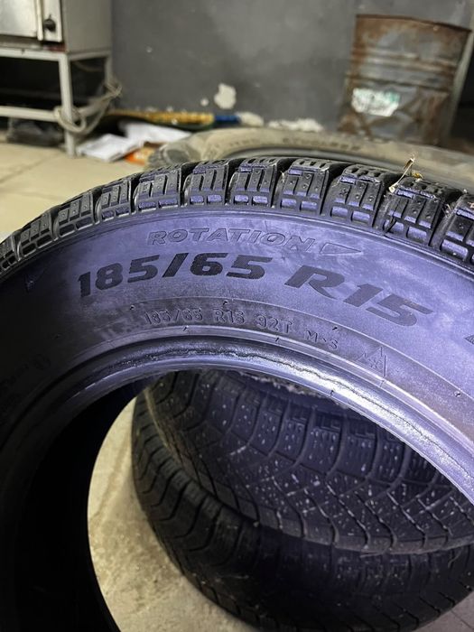 Pirelli зимние шины 185/65/15