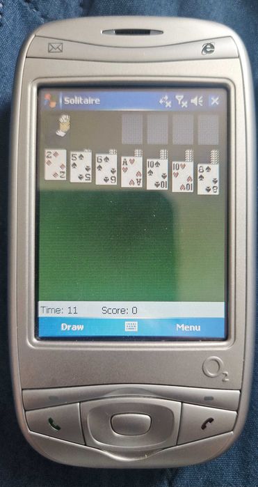 HTC Wizard / Xda Mini S Windows Mobile, пълен комплект, като нов