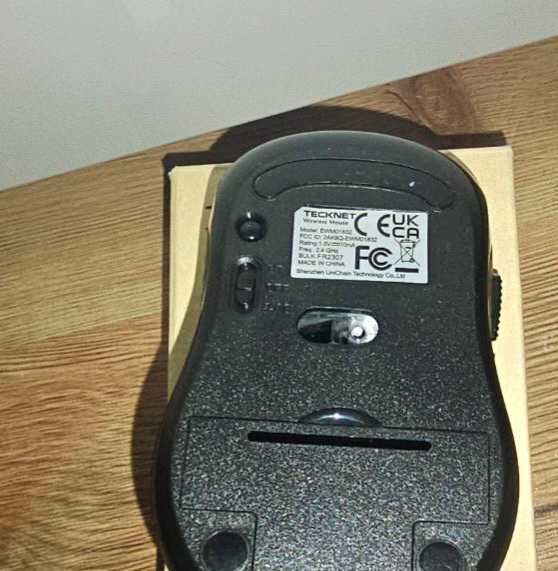 TeckNet EWM01832 Bluetooth Mouse - ергономична безжична мишка (черна)