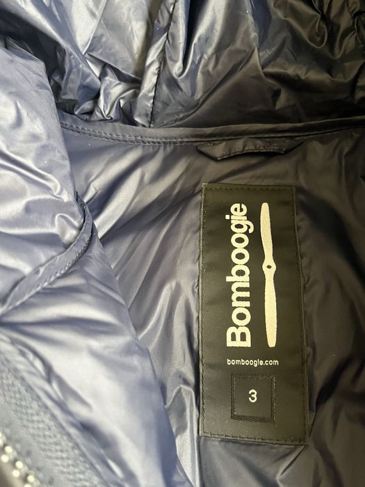 BOMBOOGIE : Made in Italy - Дълго зимно яке размер 3/Л Оригинал